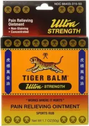 Tiger Balm Pain Relieving Ointment, Sports Ultra, 50g ? Professional Size ? Spor