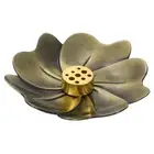 2pcs Incense Burner for Stick Incense Coil Incense Holder Multiple Hole, Copper
