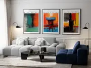 [Namly Design] Poster - Mark Rothko Abstract Set of 3