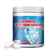 10Pcs Toilet Bowl Cleaner Tablets Effervescent Automatic Bleach Cleaning Pills