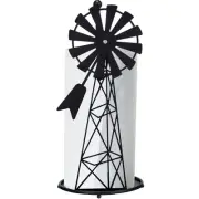 Vesici Windmill Paper Towel Holder Western Standing Paper Towel Roll Holder B...