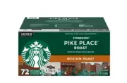 Starbucks Pike Place K-Cups, Medium Roast 72 ct. Value Box