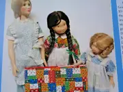2p Suzanne Gibson KALICO KID Doll History Article /