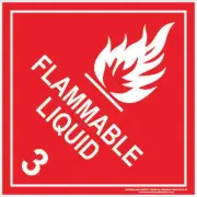 Class 3 - Flammable Liquid - White | Hazchem Signs