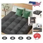 Extra Thick King Mattress Topper for Back Pain Relief - Soft & Cooling Comfort