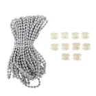 Mila Bead Buckle Curtain Beaded Chain Cord Ball Chains Window Blind