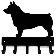 Swedish Vallhund Dog Key Rack/ Leash Hanger (Tail Options)