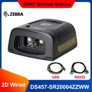 Zebra DS457-SR20004ZZWW 1D/2D Fixed Mount Barcode Scanner with USB/RS232 Cable