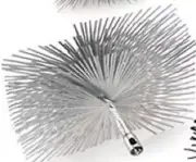 60196 12"x 12" Rovac Flat Wire Brush for chimney Cleaning.