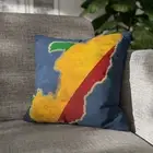 CUSHION COVER PILLOW CASE|CONGO NATIONAL COUNTRY FLAG