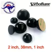 Sorbothane Hemispheres or Domes for Hifi Speaker Turntable Audio Isolation 4pcs