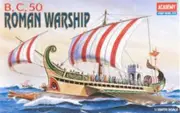 Academy 1/72 Roman Warship Circa B.C 50 Plastic Model Kit [14207]