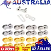 2pcs Bicycle Chain Link Connector Joints Magic Buttons Speed Quick Buckles