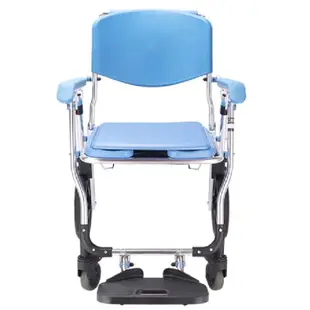 便盆椅 便器椅 洗澡椅 沐浴椅 附輪便器沐浴椅 杏華 CH-KD669 可推至馬桶上使用