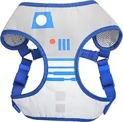 R2D2 Star Wars Dog Harness, Small - No Pull, Step-in with D-Ring