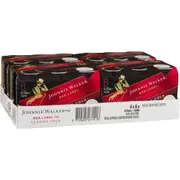 Johnnie Walker Red Label Whisky & Cola Cans 375ml x24 Case
