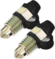 GRADENEVE Automotive Brake Bleeder Screws Motorcycle Grease Fitting Caps Car Bleeder Caps Durable Compact Design