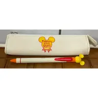 在飛比找蝦皮購物優惠-·全新·瑕疵日本迪士尼萬聖節南瓜🎃米奇筆袋&黑筆✨