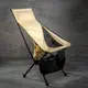 MCED高背鋁合金輕量戰術椅/ 附枕/ 含杯架/ 卡其