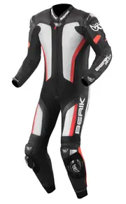 Berik Losail, black-white-red, Size 54 for Men Black White Red
