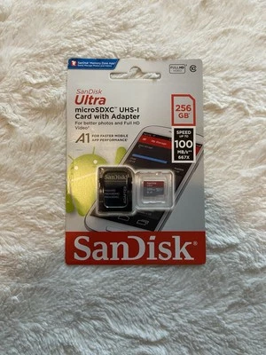 SanDisk Ultra microSDXC™ UHS-ICard with Adapter 256 GB