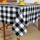 Checkered Table Cloths Cotton Tablecloth Gingham Tablecloth Square Table Over...