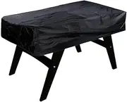 Football Cloth, Football Cloth - Vistaprint Waterproof 210D Windproof Football Cloth |. Black 63x45 Inch Rectangular Table Cover, Patio Game Table Cover