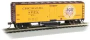 Bachmann HO ~ Agar Packing Co. ~ Track-Cleaning 40' Wood-Side Reefer ~ 16331