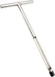 Fenteer Soil Sampler Probe Test Kit Stainless Steel Soil Care Sampler Tool Soil Sample Probe for Golf Courses, Garden