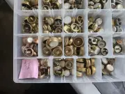❤️ Super LOT! Finger Buttons GALORE Trumpet/Cornet/Tuba Ect. Old stock
