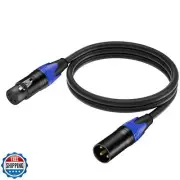 TOYAYAYO XLR Y Splitter Micrphone Cable3pin Splitter Balanced Mic Audio Cable