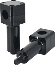 Wild 1 Springer Risers 4" Gloss Black WO534GB