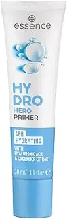 essence Hydro Hero Primer, Primer, White, Nourishing, Long-Lasting, Primer, Refreshing, Smoothing, Natural, Vegan, Oil-Free, Complies with Our Clean Beauty Stand