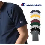 CHAMPION 冠軍 正品販售 2XL 大尺碼 袖口小標LOGO 素面短袖T恤 6.1OZ重磅美規短T T425