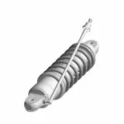 Polaris Shock, Rear, Genuine OEM Part 1544058, Qty 1