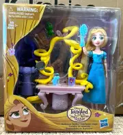 Disney Tangled Doll And Rapunzel's Bedroom Vanity Set - NEW