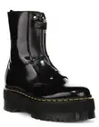 Dr Martens Jetta Hi ChunkyPlatform Front Zip Up Womens Boot In Black UK 3 - 8