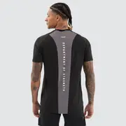 [KSCYDOS] Fortify Raglan Dual Curved Active Tee Black/Asphalt
