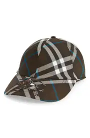 burberry EKD Check Baseball Cap in Snug Ip Check at Nordstrom, Size Medium