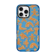 iPhone 16 Pro Max Impact Case yoga gingerbread man / xmas pattern