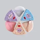 Powder Puff Case Triangle Shape Storage Powder Puff Storage Container Silicone