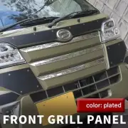 Front Grille Cover Trim Panel Plated for Daihatsu Hijet Truck S500P S510P Jumbo