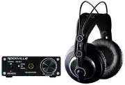 AKG K240 MKII Studio Recording Headphones+DAC Headphone Amplifier