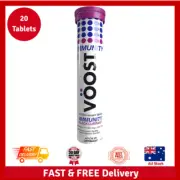 VÖOST Immunity Blackcurrant 20 Effervescent Tablets