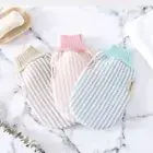 Thickened Bathing Towels Back Rubbing Bathing Stripes Gloves Women