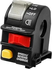 Handlebar Headlight Switch Hi/Lo/Off Beam Light/Kill/Stop | for 2001-2005 Polaris Sportsman 400 500 700 Magnum 325 330 Scrambler Xpedition Trail Boss ATP | Replaces# 4010591, 4010560, 4010422