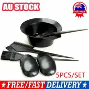 5PCS Hair Coloring Brush And Bowl Set Bleaching Dye Kit Salon BeQAty Comb TintCQ