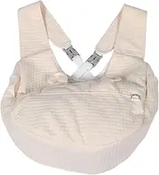 Pet Backpack Dog Carrying Bag Cat Pet Carrier Backpack Travel Bag Dog Cat Swaddle Puppy Carrier Purse Dog Carrier Sling Dog Carrier for Hiking Cotton Beige