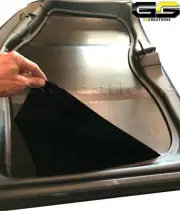 Transparent Top Panel Solid Static Cling Shade For The C7 Corvette