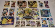 Pokemon Pikachu-GX & Eevee-GX Special Collection Box w/ Tins & Collector's Chest